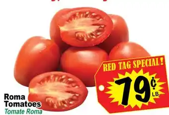 Superior Grocers Roma Tomatoes offer
