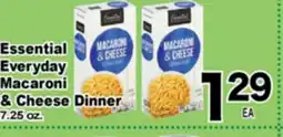 Superior Grocers Essential Everyday Macaroni & Cheese Dinner offer