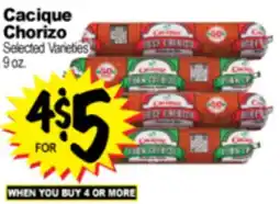 Superior Grocers Cacique Chorizo offer