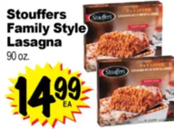 Superior Grocers Stouffers Family Style Lasagna offer