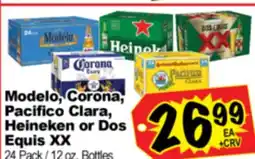 Superior Grocers Modelo, Corona, Pacifico Clara, Heineken or Dos Equis XX offer