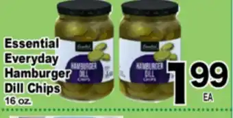 Superior Grocers Essential Everyday Hamburger Dill Chips offer