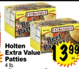 Superior Grocers Holten Extra Value Patties offer