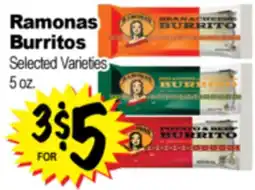 Superior Grocers Ramonas Burritos offer