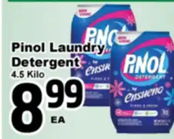 Superior Grocers Pinol Laundry Detergent offer