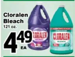 Superior Grocers Cloralen Bleach offer