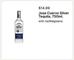 Walgreens Jose Cuervo Silver Tequila, 750ml offer