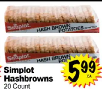 Superior Grocers Simplot Hashbrowns offer