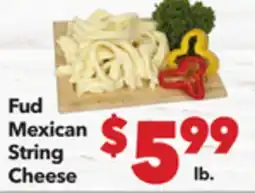 Vallarta Supermarkets Fud Mexican String Cheese offer