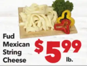 Vallarta Supermarkets Fud Mexican String Cheese offer
