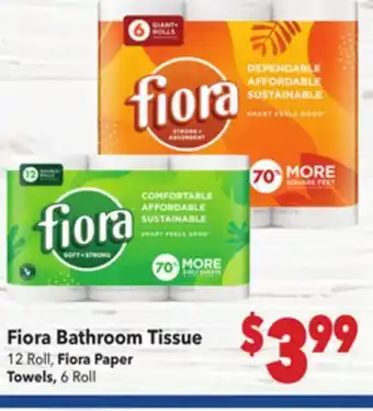 Vallarta Supermarkets Fiora Bathroom Tissue offer