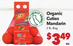 Vallarta Supermarkets Organic Cuties Mandarin offer