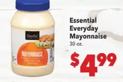 Vallarta Supermarkets Essential Everyday Mayonnaise offer