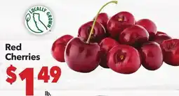 Vallarta Supermarkets Red Cherries offer
