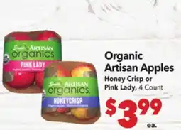 Vallarta Supermarkets Organic Artisan Apples offer