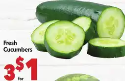 Vallarta Supermarkets Fresh Cucumbers offer