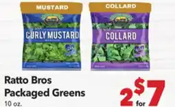 Vallarta Supermarkets Ratto Bros Packaged Greens offer