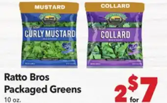 Vallarta Supermarkets Ratto Bros Packaged Greens offer