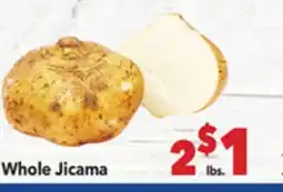 Vallarta Supermarkets Whole Jicama offer