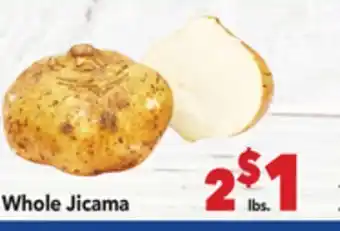 Vallarta Supermarkets Whole Jicama offer