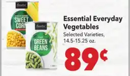 Vallarta Supermarkets Essential Everyday Vegetables offer