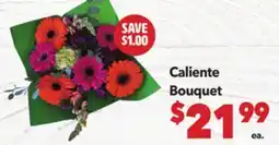 Vallarta Supermarkets Caliente Bouquet offer