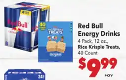 Vallarta Supermarkets Red Bull Energy Drinks offer