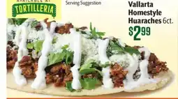 Vallarta Supermarkets Vallarta Homestyle Huaraches offer