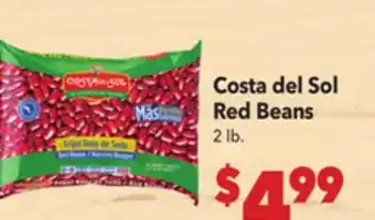 Vallarta Supermarkets Costa del Sol Red Beans offer