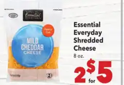 Vallarta Supermarkets Essential Everyday Shredded Cheese offer