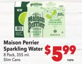Vallarta Supermarkets Maison Perrier Sparkling Water offer