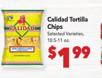Vallarta Supermarkets Calidad Tortilla Chips offer