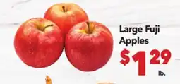 Vallarta Supermarkets Large Fuji Apples offer