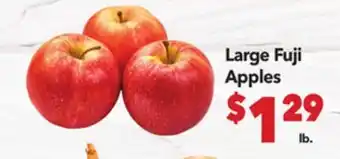 Vallarta Supermarkets Large Fuji Apples offer