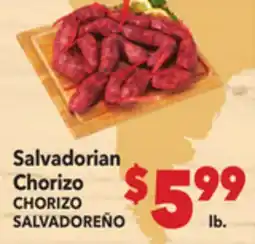 Vallarta Supermarkets Salvadorian Chorizo / CHORIZO SALVADOREÑO offer