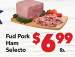 Vallarta Supermarkets Fud Pork Ham Selecto offer