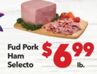Vallarta Supermarkets Fud Pork Ham Selecto offer