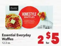 Vallarta Supermarkets Essential Everyday Waffles offer