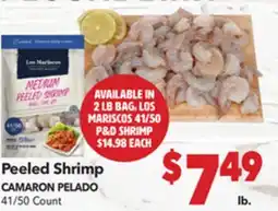 Vallarta Supermarkets Peeled Shrimp / CAMARON PELADO offer