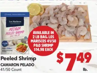 Vallarta Supermarkets Peeled Shrimp / CAMARON PELADO offer
