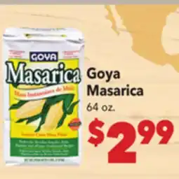 Vallarta Supermarkets Goya Masarica offer