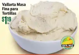 Vallarta Supermarkets Vallarta Masa Fina para Tortillas offer