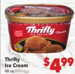 Vallarta Supermarkets Thrifty Ice Cream offer
