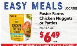Vallarta Supermarkets Foster Farms Chicken Nuggets or Patties offer