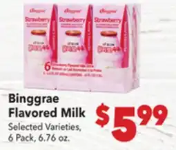Vallarta Supermarkets Binggrae Flavored Milk offer