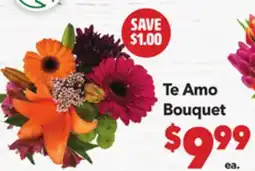 Vallarta Supermarkets Te Amo Bouquet offer