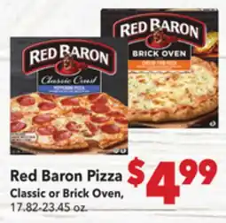 Vallarta Supermarkets Red Baron Pizza offer