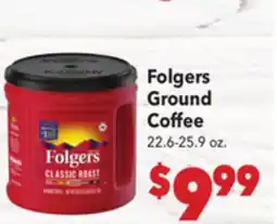 Vallarta Supermarkets Folgers Ground Coffee offer