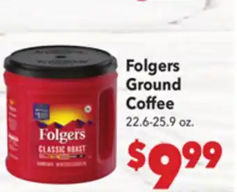 Vallarta Supermarkets Folgers Ground Coffee offer