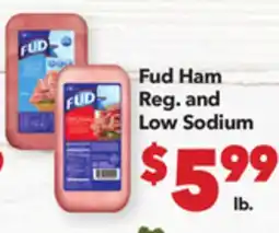 Vallarta Supermarkets Fud Ham Reg. and Low Sodium offer